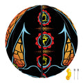 The Seven Chakras Print Basketball