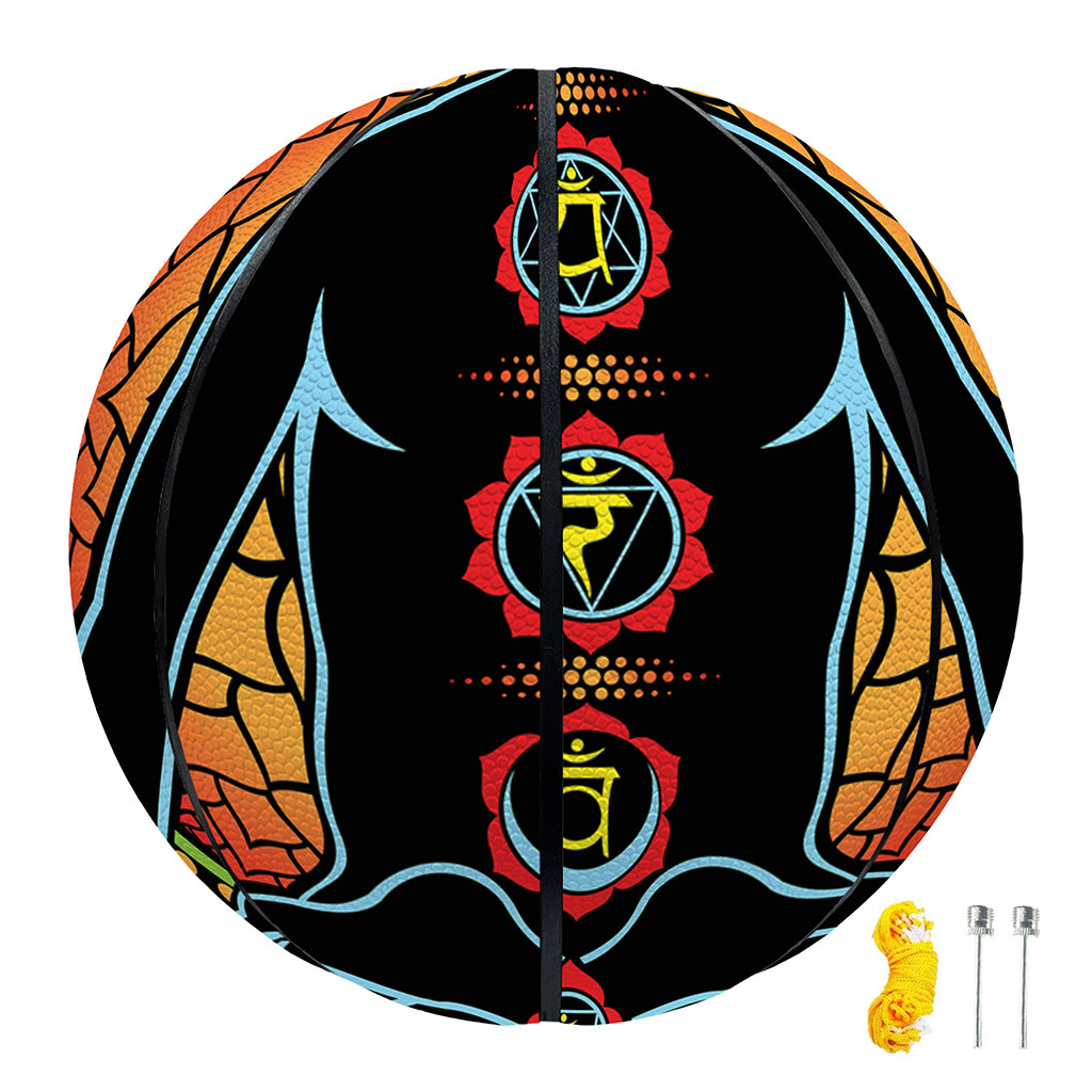 The Seven Chakras Print Basketball