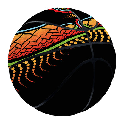 The Seven Chakras Print Basketball