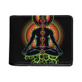 The Seven Chakras Print Bifold Wallet
