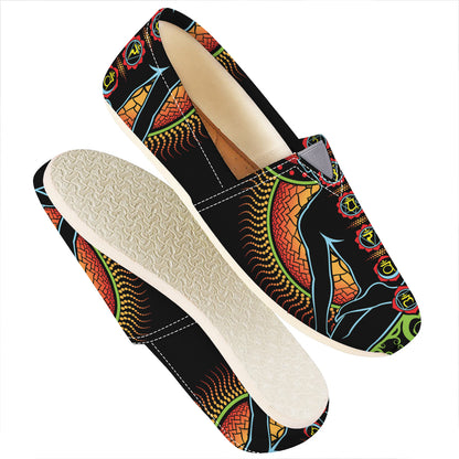 The Seven Chakras Print Casual Shoes