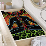 The Seven Chakras Print Changing Pad Cover