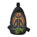 The Seven Chakras Print Sling Bag