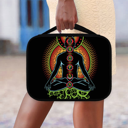 The Seven Chakras Print Classic Bible Case