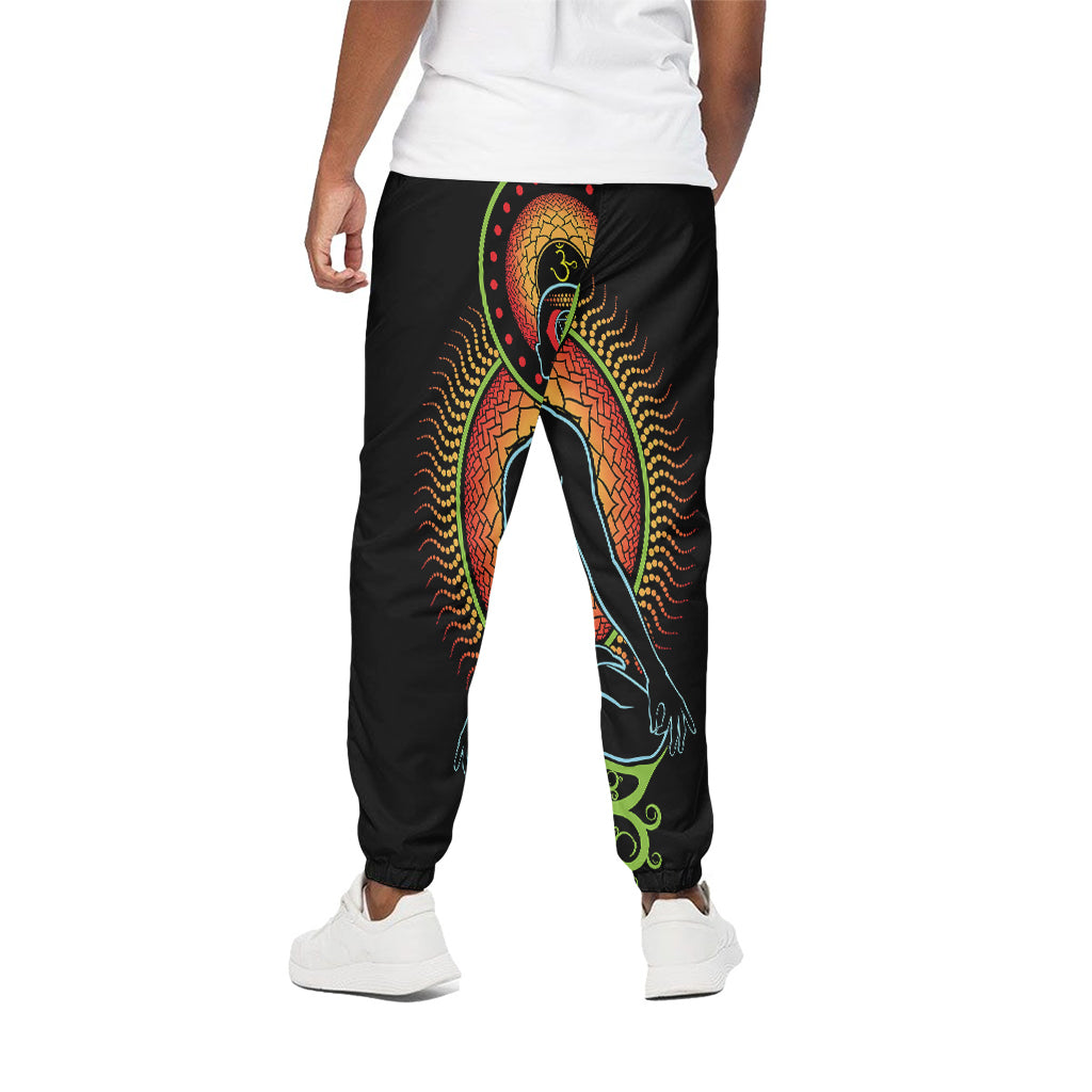 The Seven Chakras Print Cotton Pants
