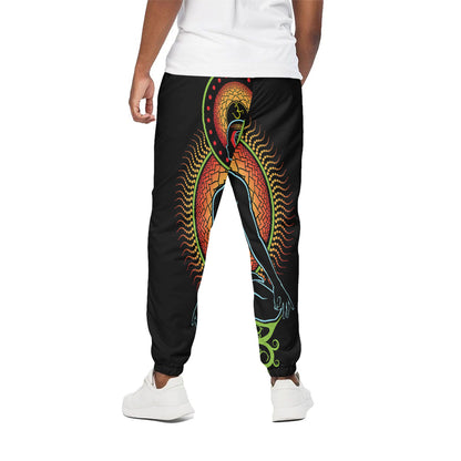 The Seven Chakras Print Cotton Pants