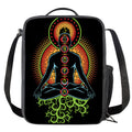 The Seven Chakras Print Crossbody Lunch Bag