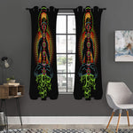 The Seven Chakras Print Curtain