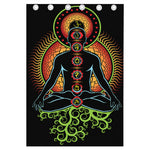 The Seven Chakras Print Curtain