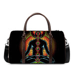 The Seven Chakras Print Duffle Bag