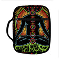 The Seven Chakras Print Front Pocket Bible Bag
