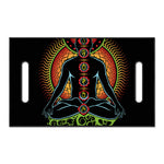 The Seven Chakras Print Golf Cart Seat Cover