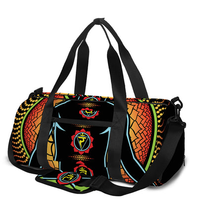 The Seven Chakras Print Gym Bag