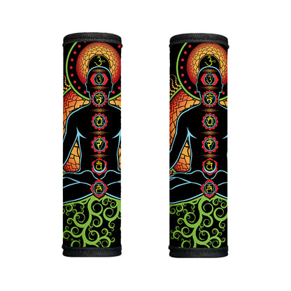 The Seven Chakras Print Handle Covers
