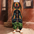 The Seven Chakras Print Harem Pants