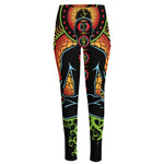 The Seven Chakras Print High-Waisted Pocket Leggings