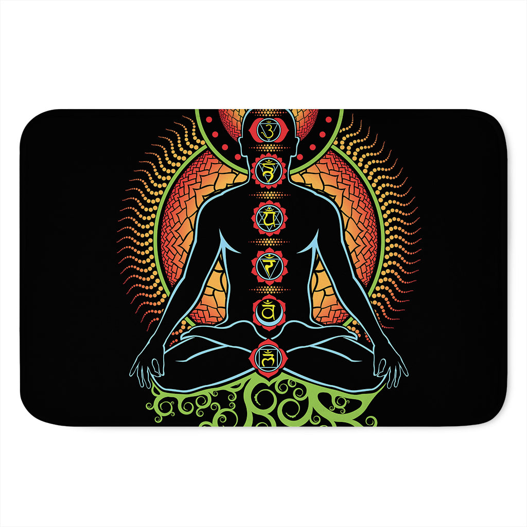 The Seven Chakras Print Indoor Door Mat