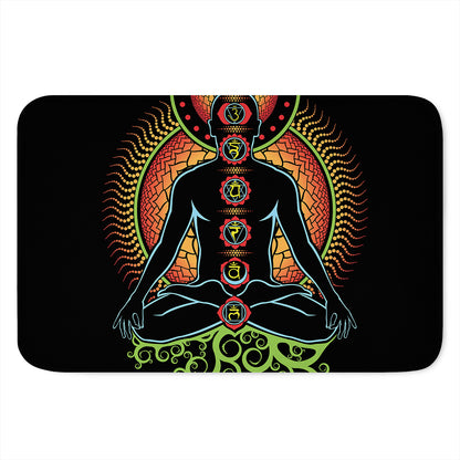 The Seven Chakras Print Indoor Door Mat