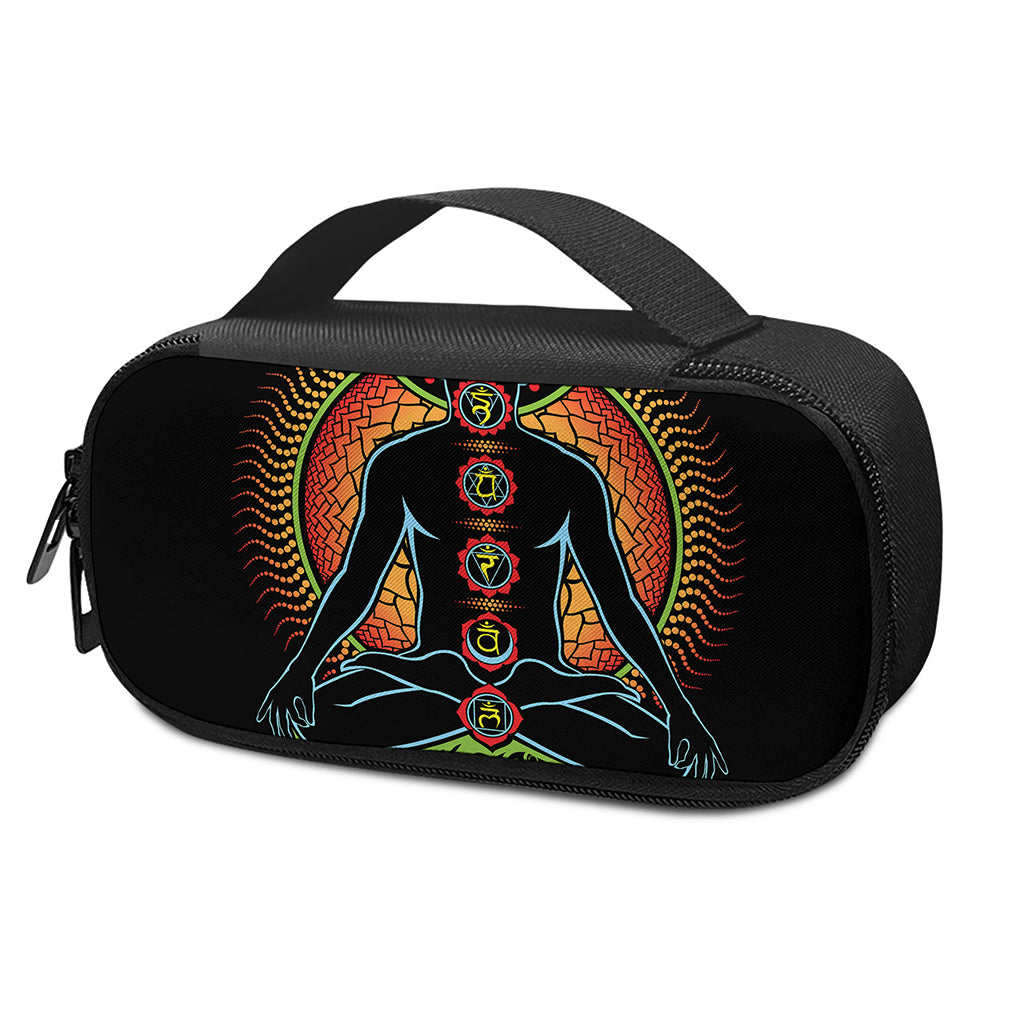 The Seven Chakras Print Insulin Cooler Travel Case