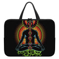 The Seven Chakras Print Laptop Sleeve With Handle
