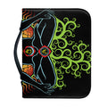 The Seven Chakras Print Leather Bible Cover