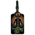 The Seven Chakras Print Luggage Tag