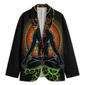 The Seven Chakras Print Men's Blazer