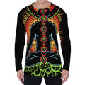 The Seven Chakras Print Men's Long Sleeve T-Shirt