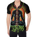 The Seven Chakras Print Men's Shirt