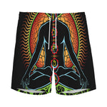 The Seven Chakras Print Men's Sports Shorts