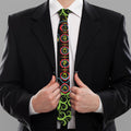 The Seven Chakras Print Necktie