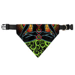 The Seven Chakras Print Over The Collar Dog Bandana