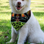 The Seven Chakras Print Over The Collar Dog Bandana