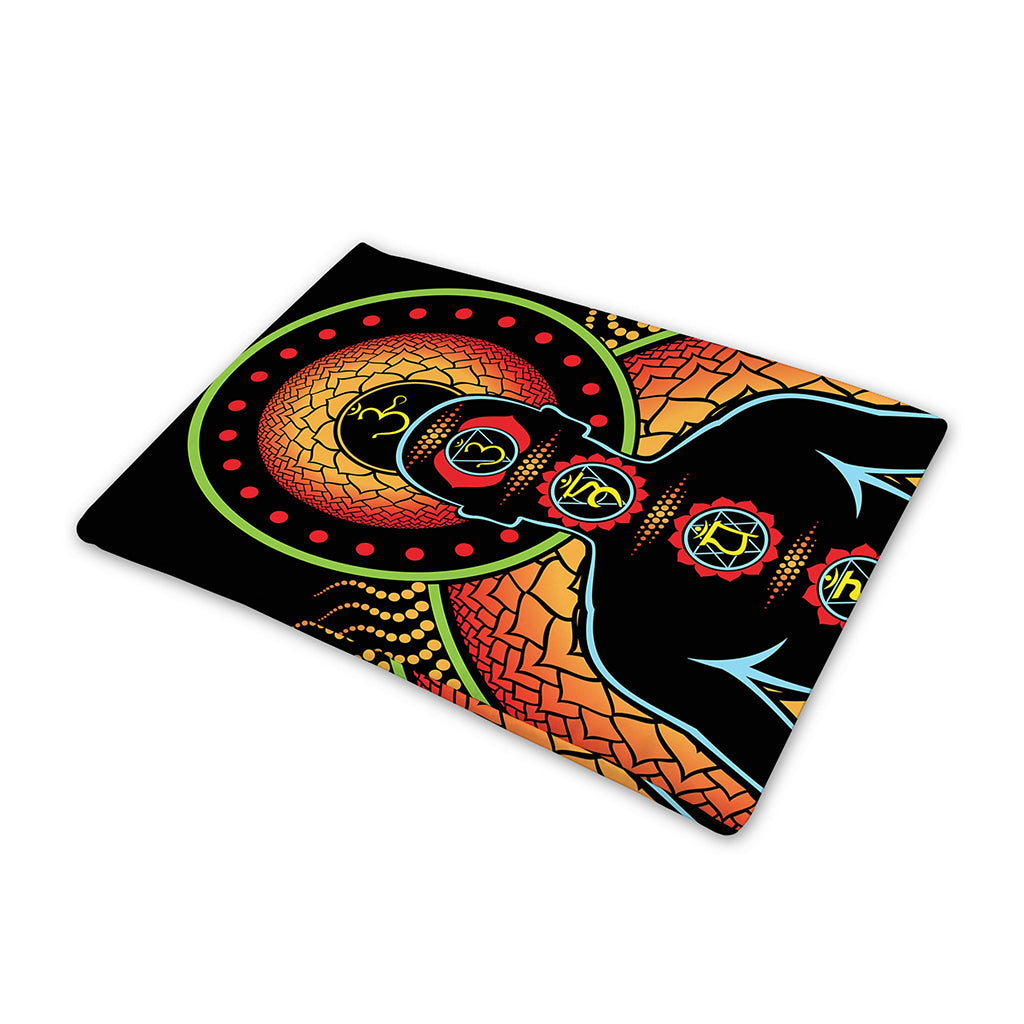 The Seven Chakras Print Pet Cooling Mat Cover