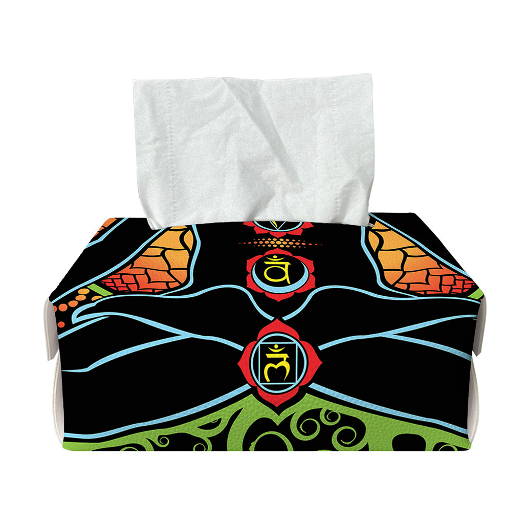 The Seven Chakras Print Rectangle Tissue Box Cover