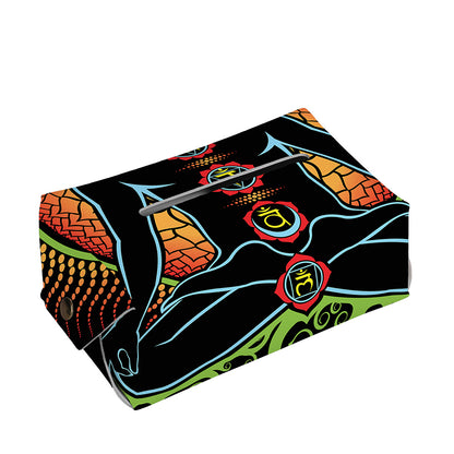 The Seven Chakras Print Rectangle Tissue Box Cover