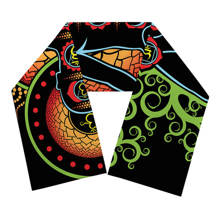 The Seven Chakras Print Scarf