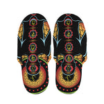 The Seven Chakras Print Slippers