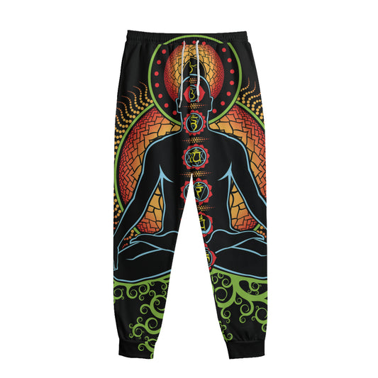 The Seven Chakras Print Sweatpants