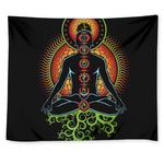 The Seven Chakras Print Tapestry