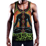 The Seven Chakras Print Training Tank Top