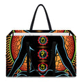 The Seven Chakras Print Utility Tote Bag