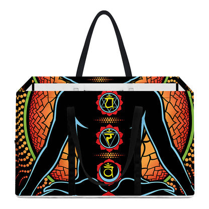 The Seven Chakras Print Utility Tote Bag
