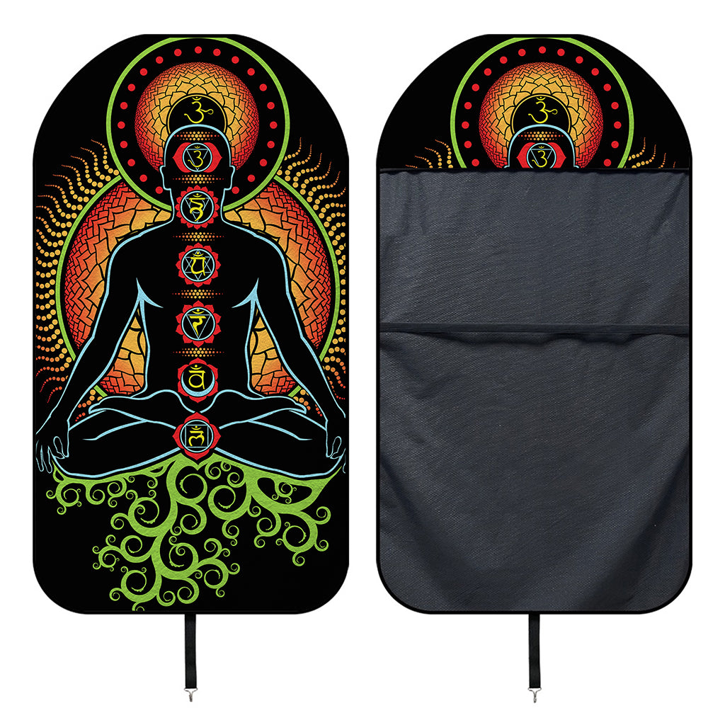The Seven Chakras Print Waterproof Car Seat Cover