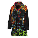 The Seven Chakras Print Women's Bathrobe