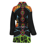 The Seven Chakras Print Women's Bathrobe