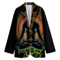 The Seven Chakras Print Women's Blazer