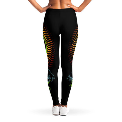 The Seven Chakras Print Women's Leggings