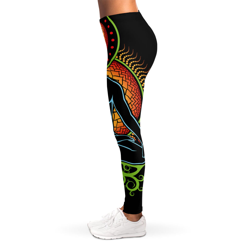 The Seven Chakras Print Women's Leggings