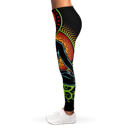 The Seven Chakras Print Women's Leggings